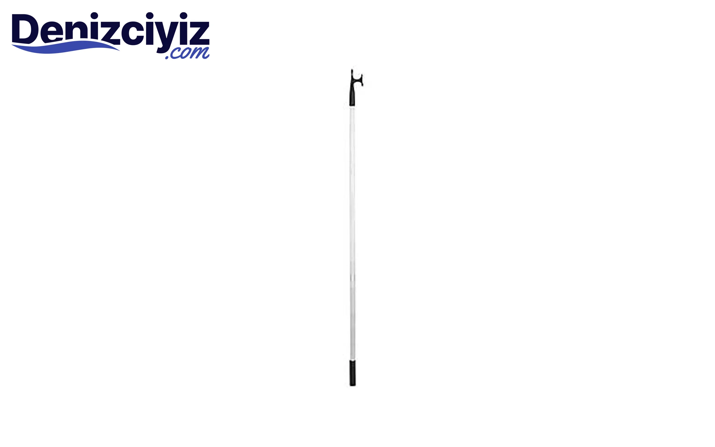 BATMAZ GÖNDER, BEYAZ ALUM. Ø30MM L.180CM, SIYAH